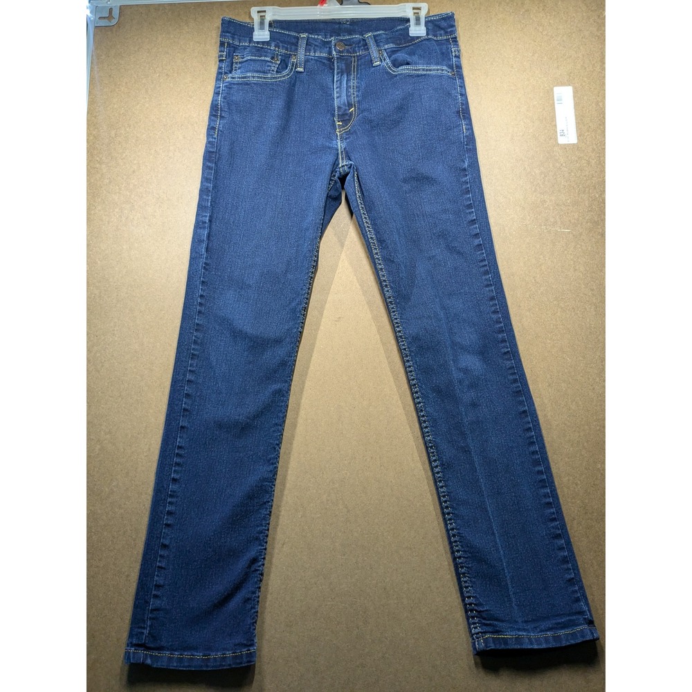 Levis 511 Slim Fit Jeans Mens 32x32 Dark Wash Indigo Denim Pants